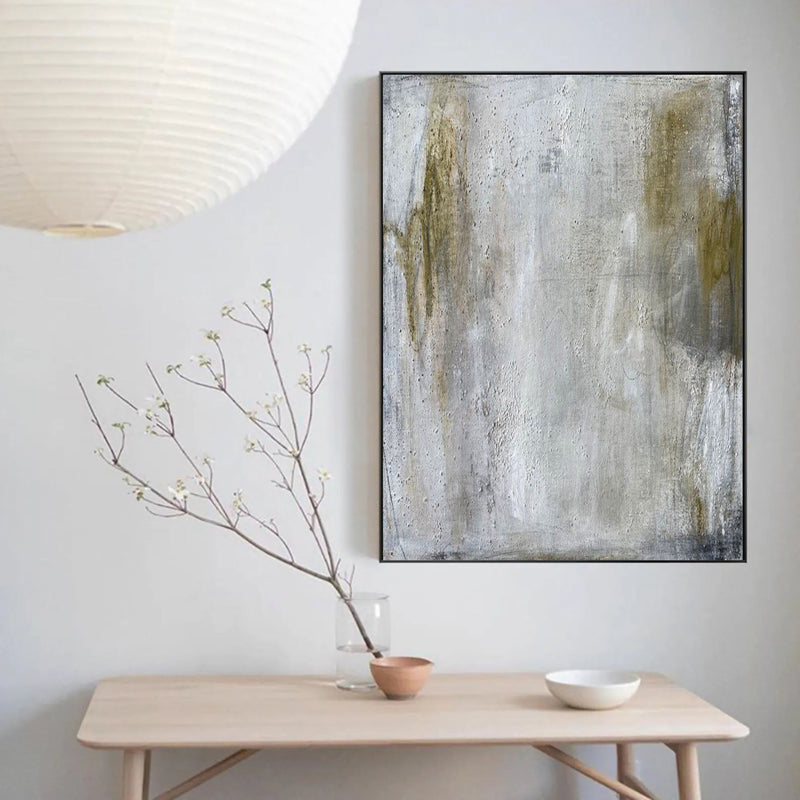 Beige & Brown Abstract Painting #CXA 00302