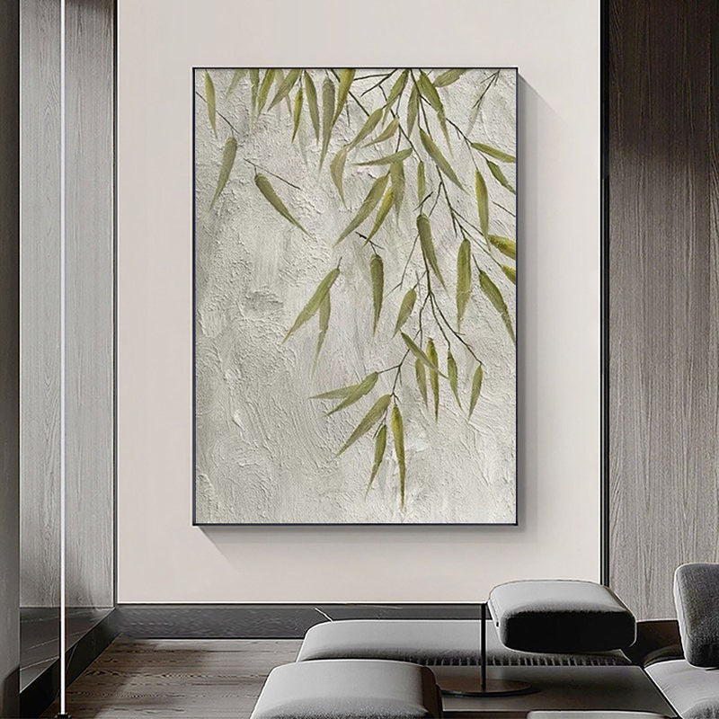 White Minimalist Abstract Painting #CXA 00806