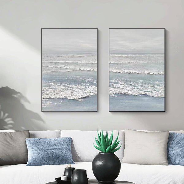 Ocean Painting SET OF 2 #CXA 00605