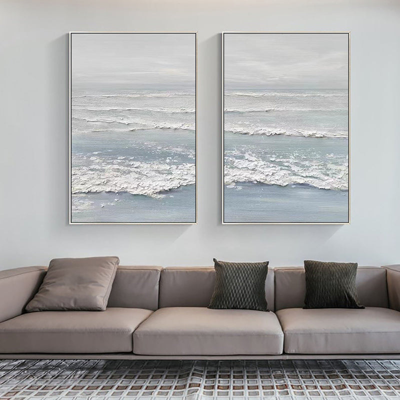 Ocean Painting SET OF 2 #CXA 00605