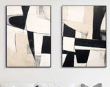 Abstract Tranquility Painting SET OF 2 #CXA 00101