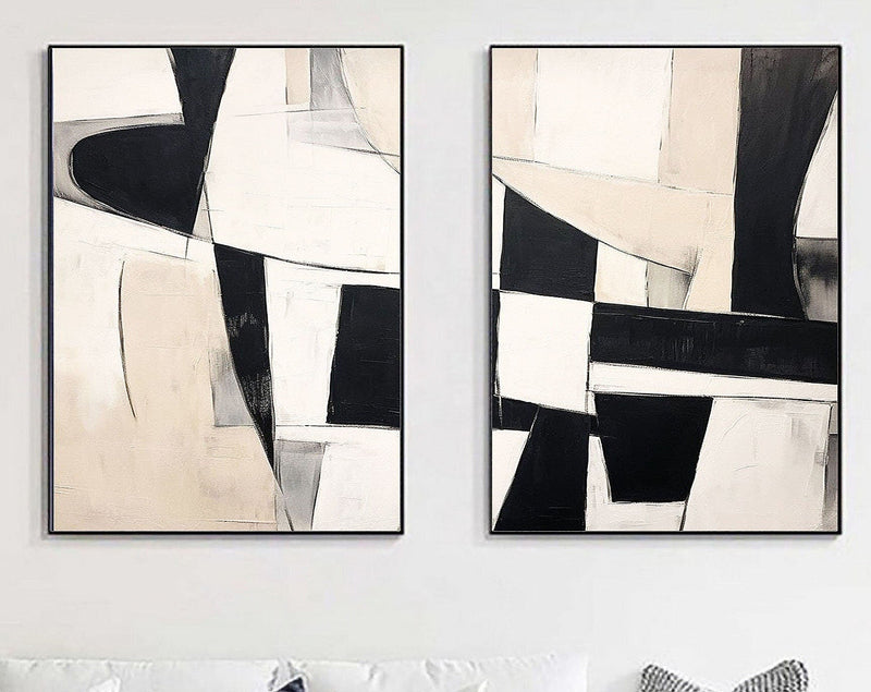 Abstract Tranquility Painting SET OF 2 #CXA 00101