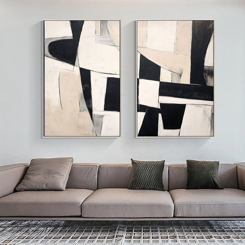 Abstract Tranquility Painting SET OF 2 #CXA 00101
