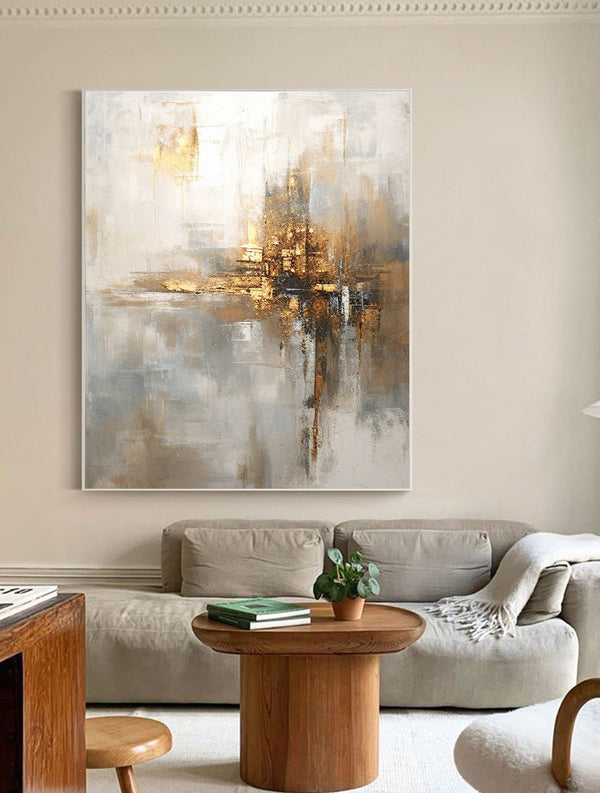 Grey Minimalist Painting #CXA 00604