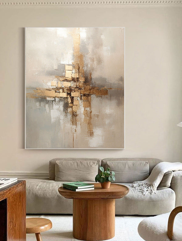 Grey Minimalist Painting #CXA 00504
