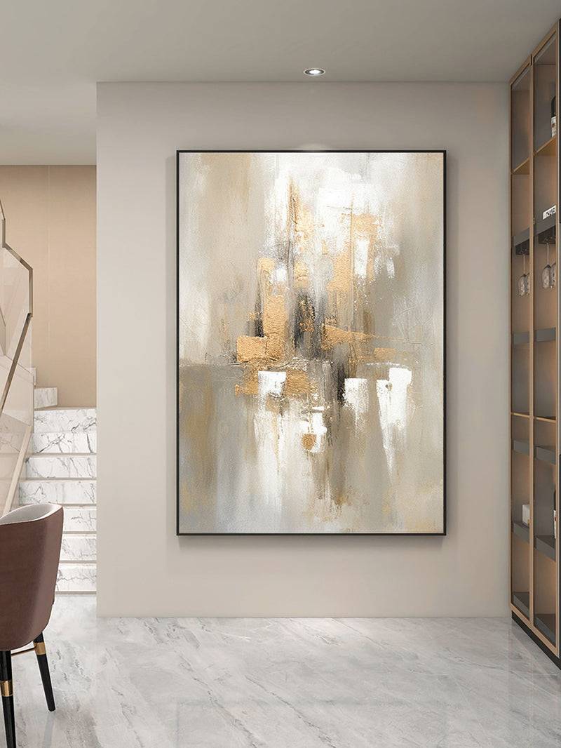 Grey Minimalist Painting #CXA 00405