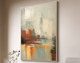 Beige & Brown Abstract Painting #CXA 00903