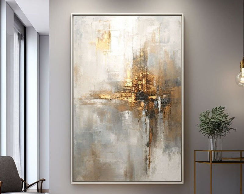 Grey Minimalist Painting #CXA 00604