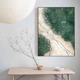Verdant Veins Abstract Painting