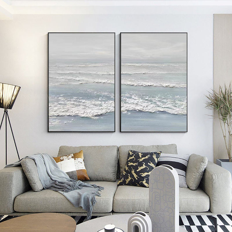 Ocean Painting SET OF 2 #CXA 00605