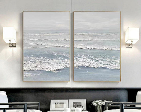 Ocean Painting SET OF 2 #CXA 00605