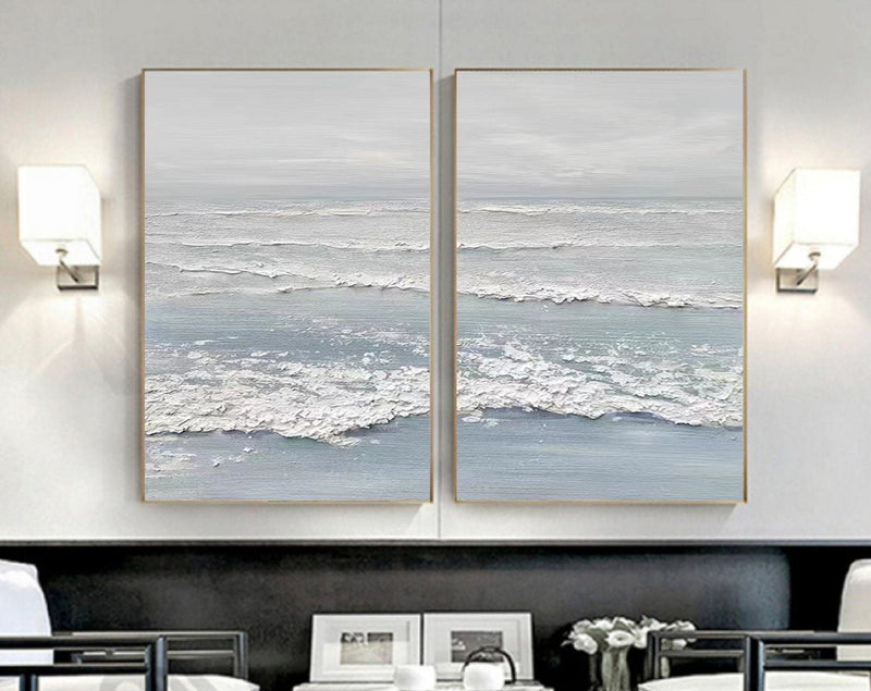 Ocean Painting SET OF 2 #CXA 00605