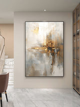 Grey Minimalist Painting #CXA 00604