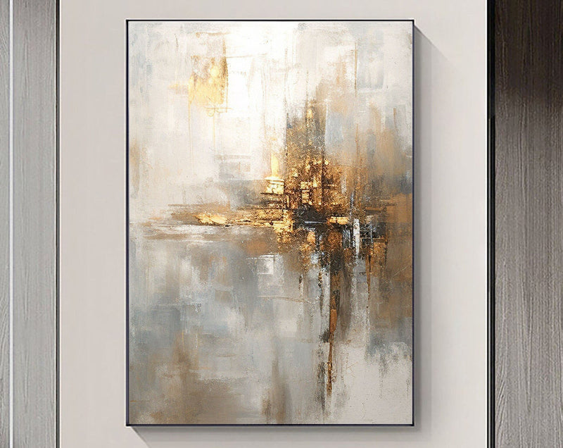 Grey Minimalist Painting #CXA 00604