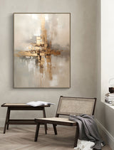 Grey Minimalist Painting #CXA 00504