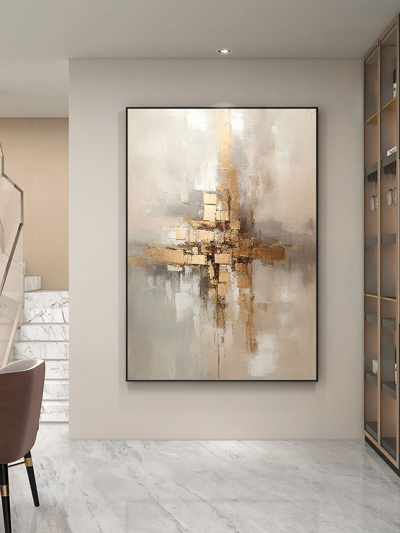 Grey Minimalist Painting #CXA 00504