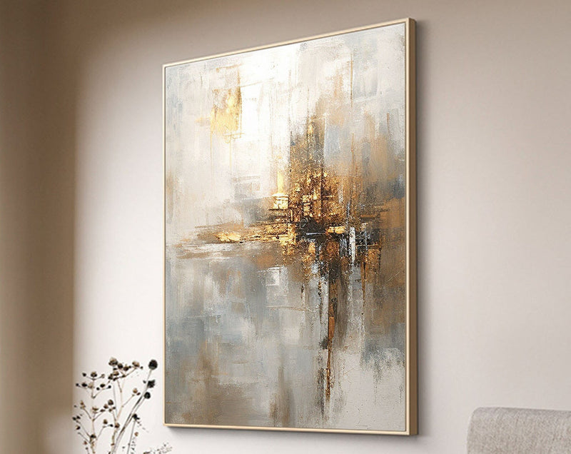Grey Minimalist Painting #CXA 00604