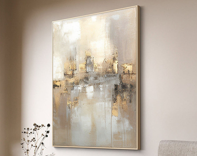 Grey Minimalist Painting #CXA 00305