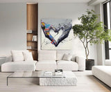 Gesture Heart Graffiti Art #GA003